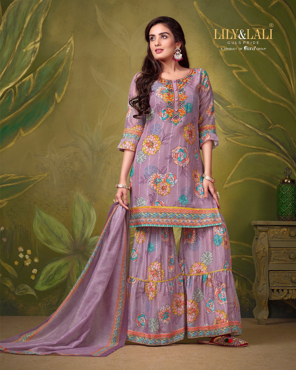 Lily And Lali Olivia 2 Festive Wear Wholesale Ready Made Suit Collection